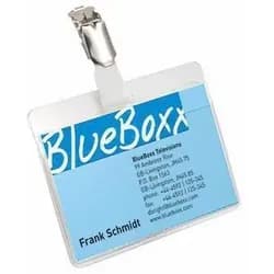 DURABLE Namensschilder mit Clip 9,0 x 6,0 cm - 25 Stück