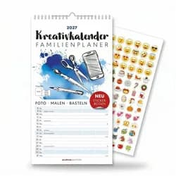 NEUMANN Familienkalender Kreativkalender Familienplaner 2027