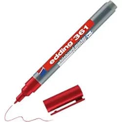 edding E-361 Whiteboard-Marker Rot Rundspitze 1 mm