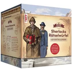 frechverlag Adventskalender Escape Adventskalender/Rätselwürfel - Sherlock Holmes