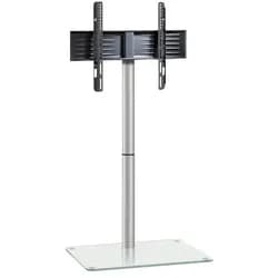 TV-Rack Alani Klar/Alufarben