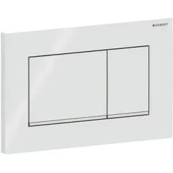 Geberit Betätigungsplatte Sigma 30 Weiß/Chrom