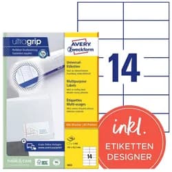 Avery, Etiketten, Universal-Etiketten