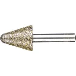 PFERD TOOLS Diamant-Schleifstift Kegel 24x30x8 mm D852 zum Schleifen von Grau-und Sphäroguss