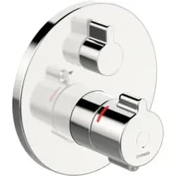 Hansa Fertigmontageset HANSACLINICA UP-Thermostat, Rosette rund, chrom