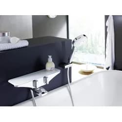 Hansa Wannenset Hansaactivejet 8438 0133 grau/chrom, 84380133 84380133