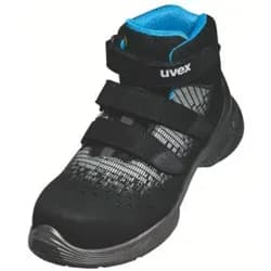 uvex Stiefel 1 G2 S1 schwarz silber Weite 12 Gr. 40