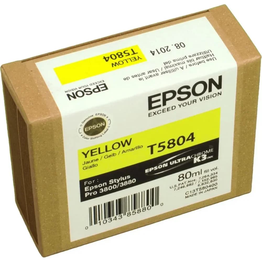 Epson T5804 gelb