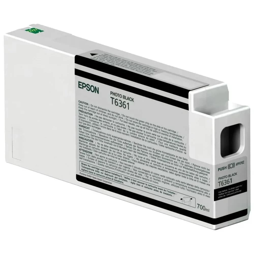 Epson, Druckerpatrone, T6361 (PBK)