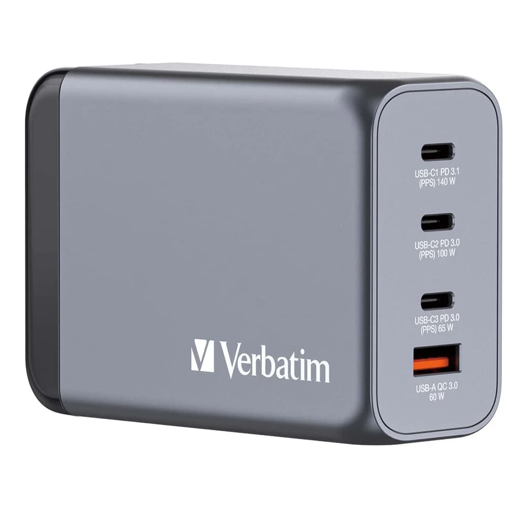 240W 4-Port GaN Wall Charger