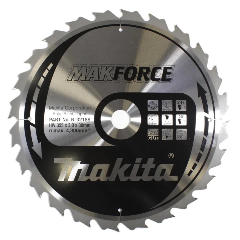 Makita MAKFORCE Sägeblatt 355x30x24Z