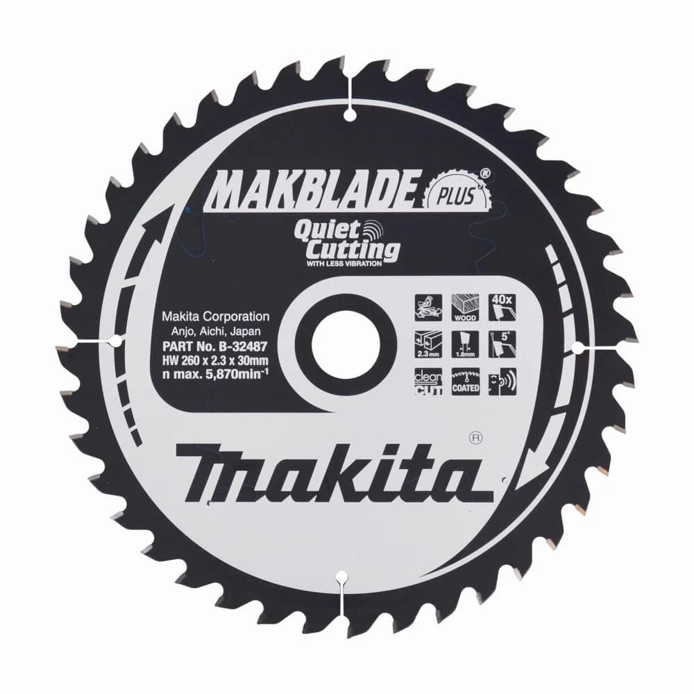 Makita Sägeblatt 260x30x40Z B-32487