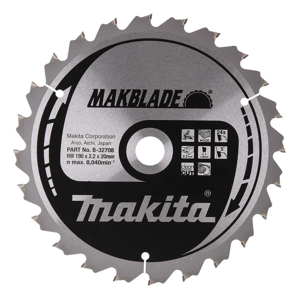 Makita Sägeblatt 190x20x24Z B-32708
