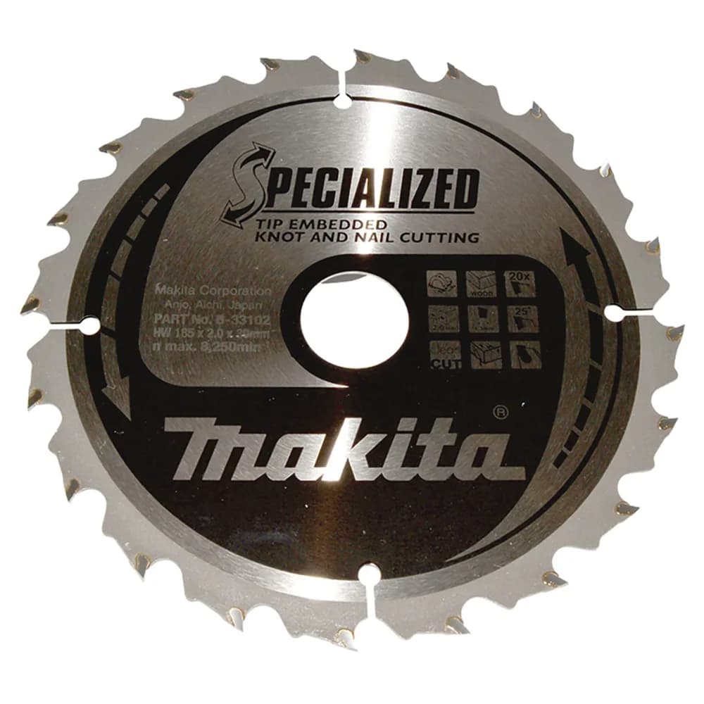 Makita SPECIALIZED Sägeb.185x30x20Z B-33102
