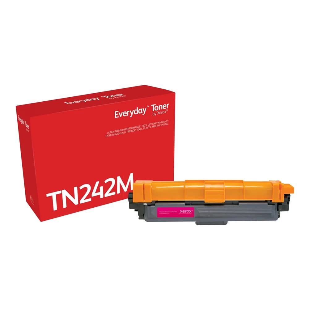 Xerox Everyday Magenta Toner ers. Brother TN242M