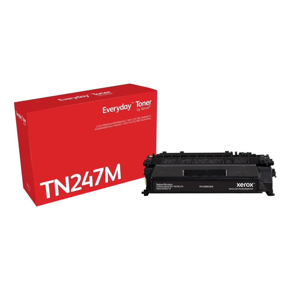 Xerox Everyday Black Toner ers. HP CE505A