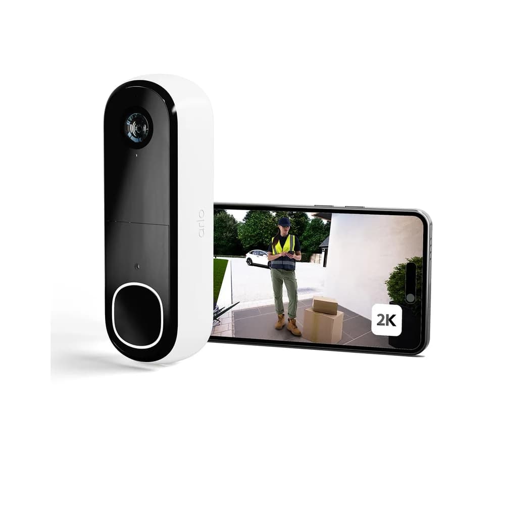 Arlo Essential 2 AVD4001 2K Video Doorbell Funk-Türklingel WLAN