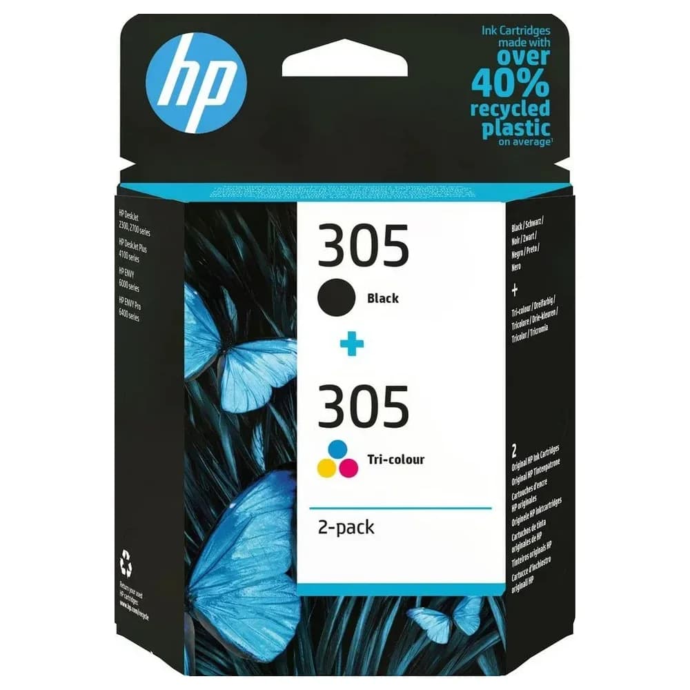 HP Tinte 3YM62AE 305XL schwarz