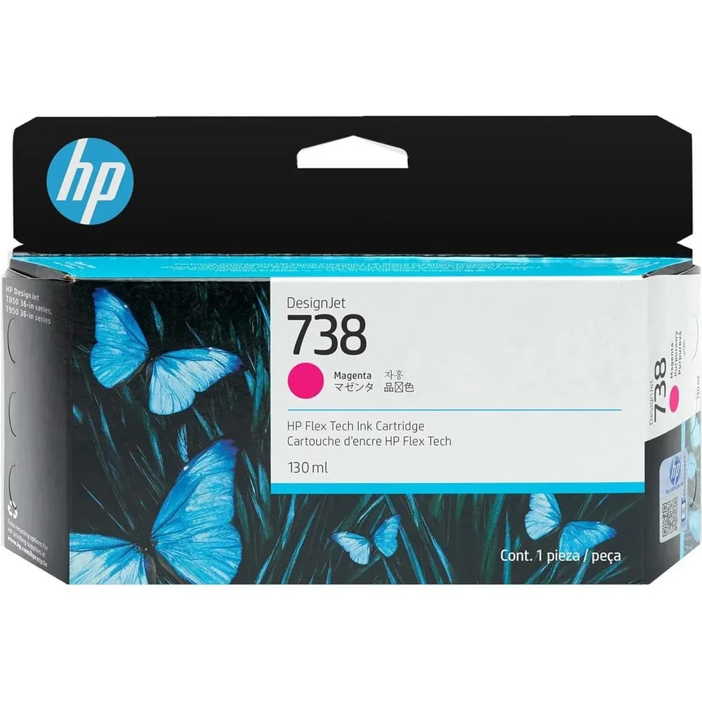 HP Tinte 738 130ml magenta