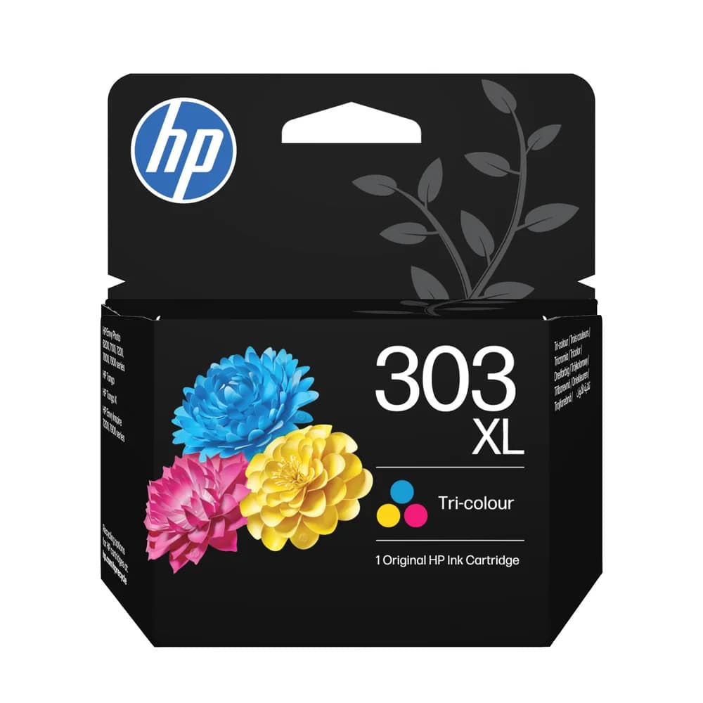 HP 303XL Tri-colour Tintenpatrone bunt|gelb