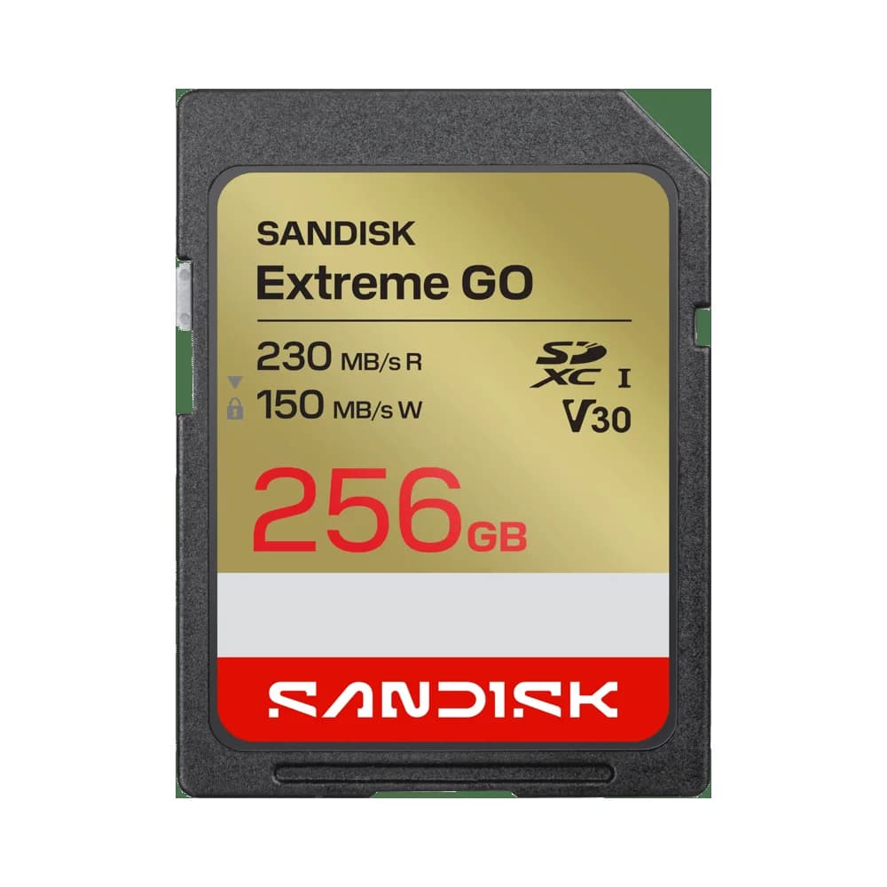 Sandisk Extreme GO SDXC 256GB