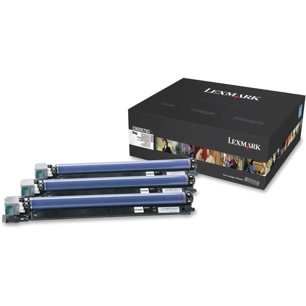 3 Lexmark Trommeln C950X73G CMY