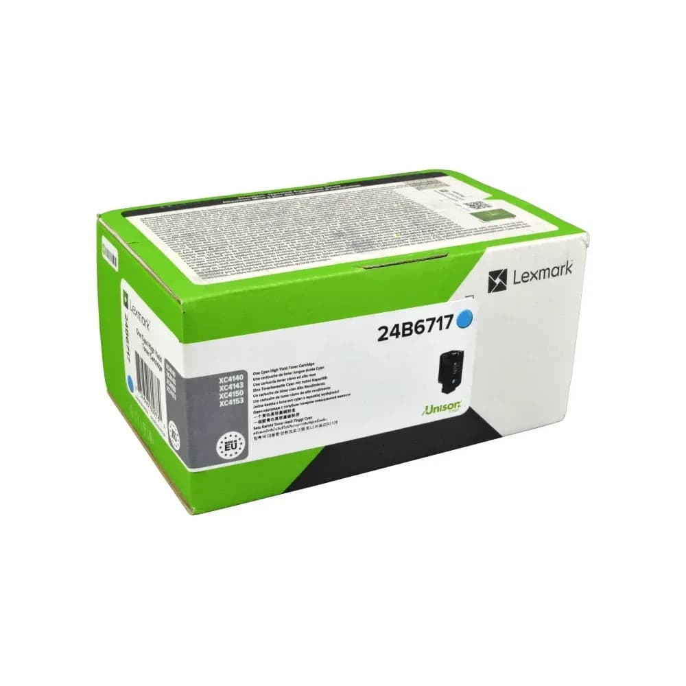 Lexmark Toner 24B6717 cyan