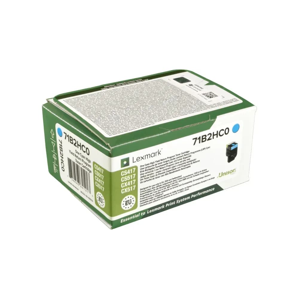 Lexmark Toner 71B2HC0 cyan