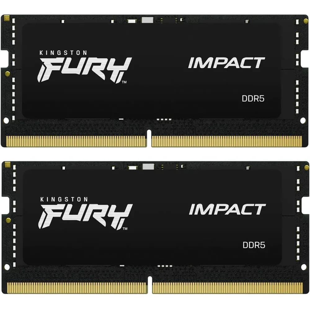 KINGSTON 32GB 4800MT/s DDR5 CL38 SODIMM Kit of 2 FURY Impact