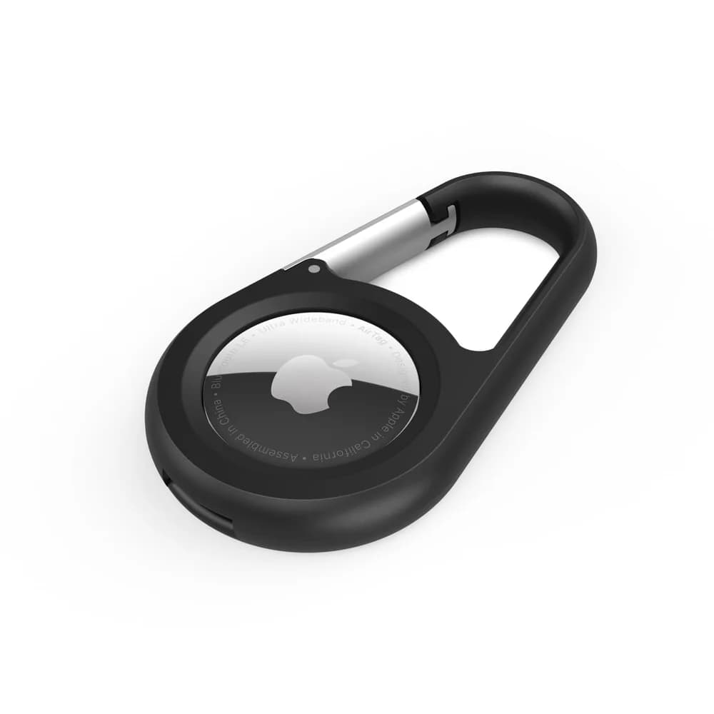 Belkin Secure Holder Karabiner Apple AirTag, schwarz MSC008btBK