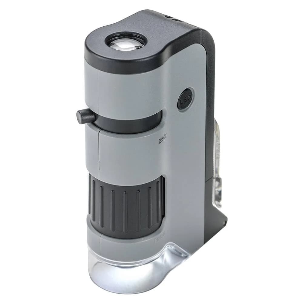 Carson MicroFlip 100x - 250x LED Pocket Mikroskop