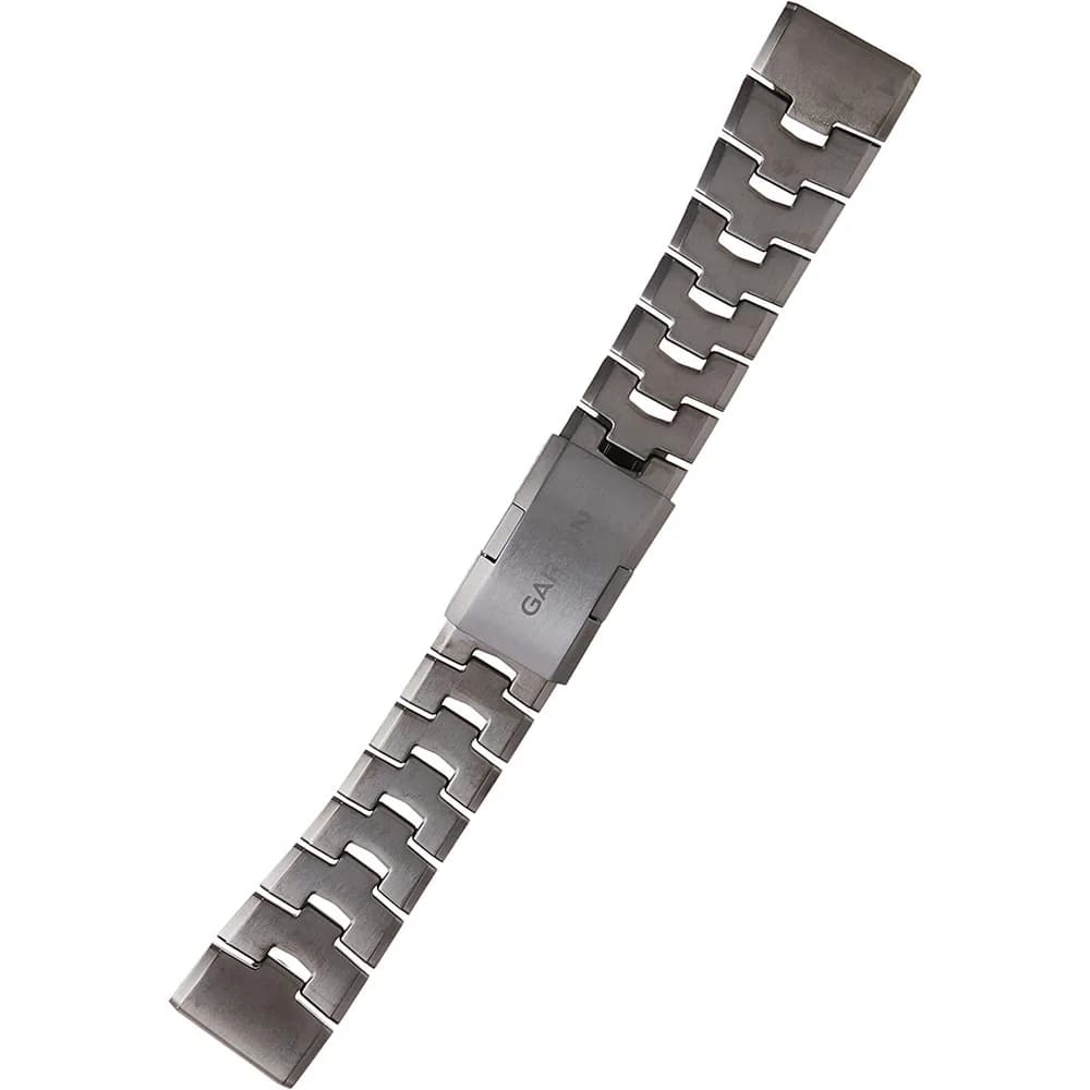 Garmin 010-12864-09 QuickFit Titanband 26 mm Karbongrau mit Schlitzen