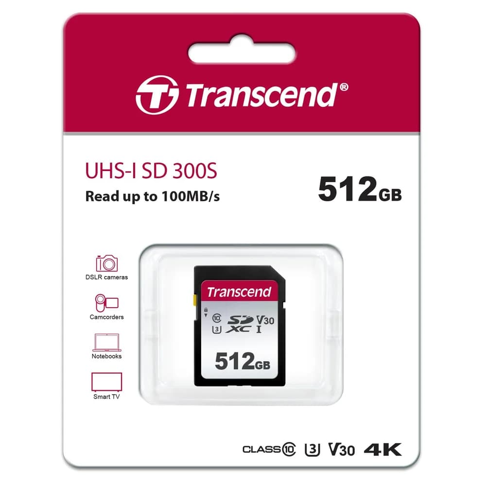 300S SD - 100MB/s - 512GB