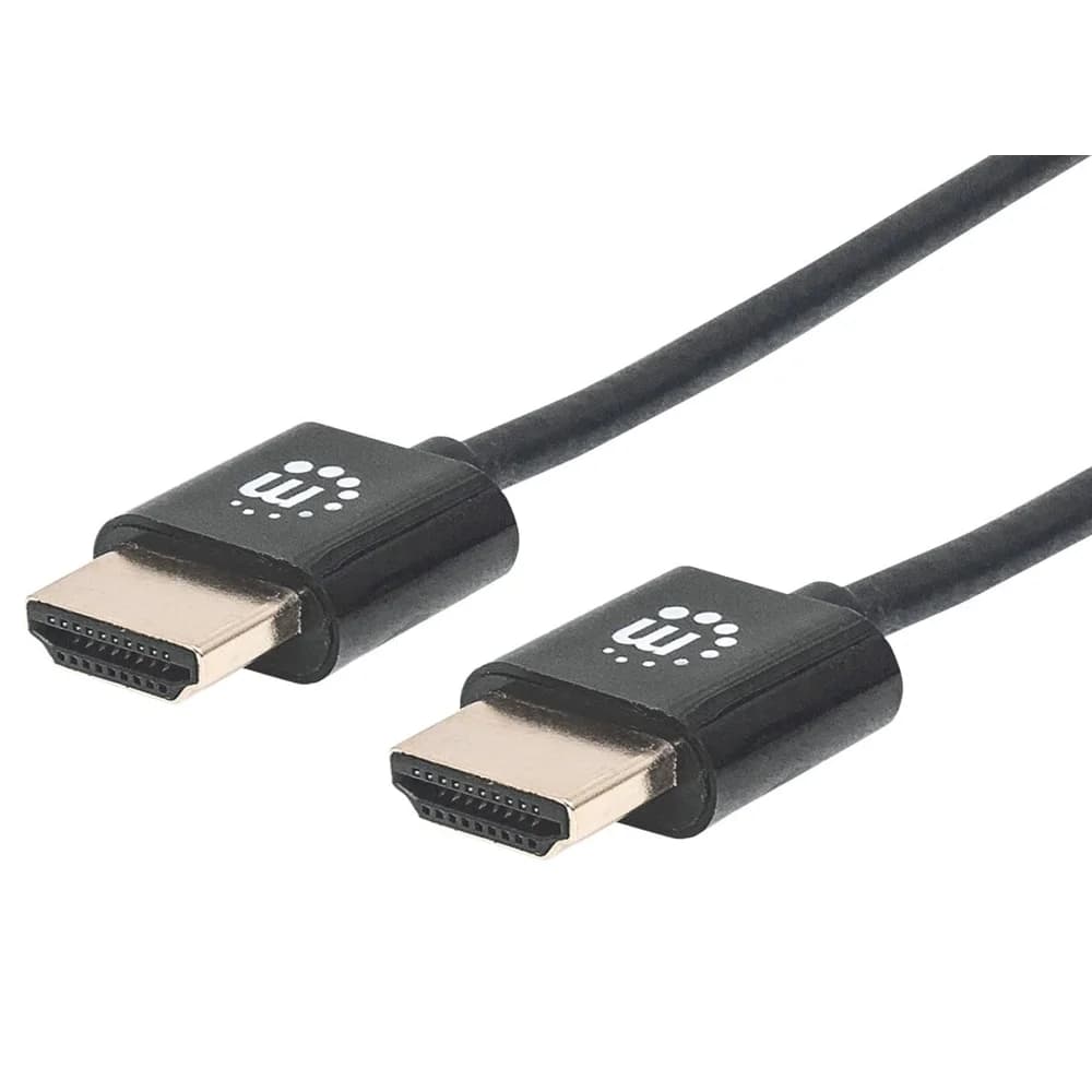 MANHATTAN Ultradünnes High Speed HDMI-Kabel mit Ethernet-Kanal, HEC, ARC, 3D HDMI-Kabel