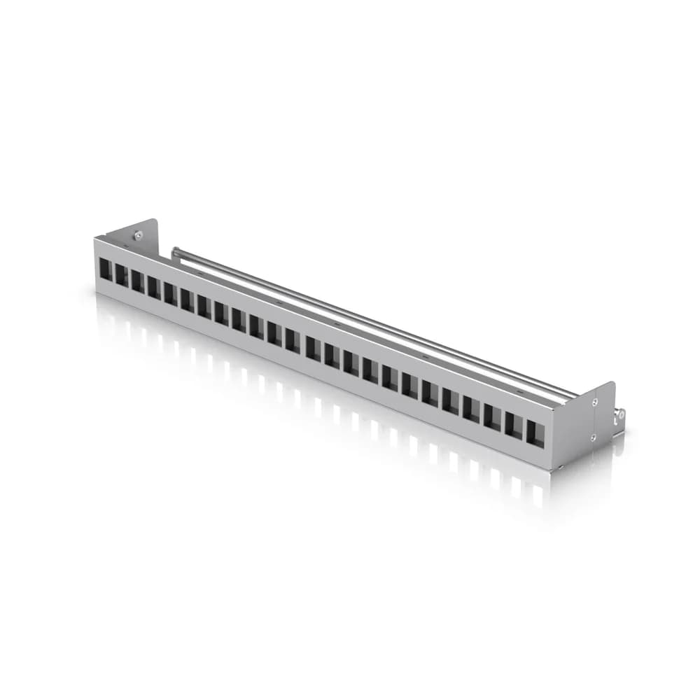 Ubiquiti Blank Keystone 24-Port Patch Panel 19", 1U