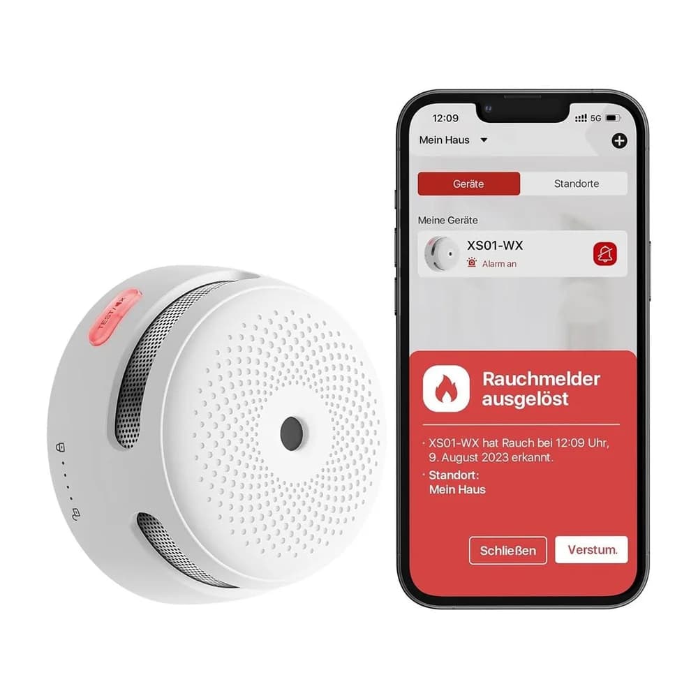 X-Sense XS01-WX Intelligenter WLAN-Mini-Rauchmelder