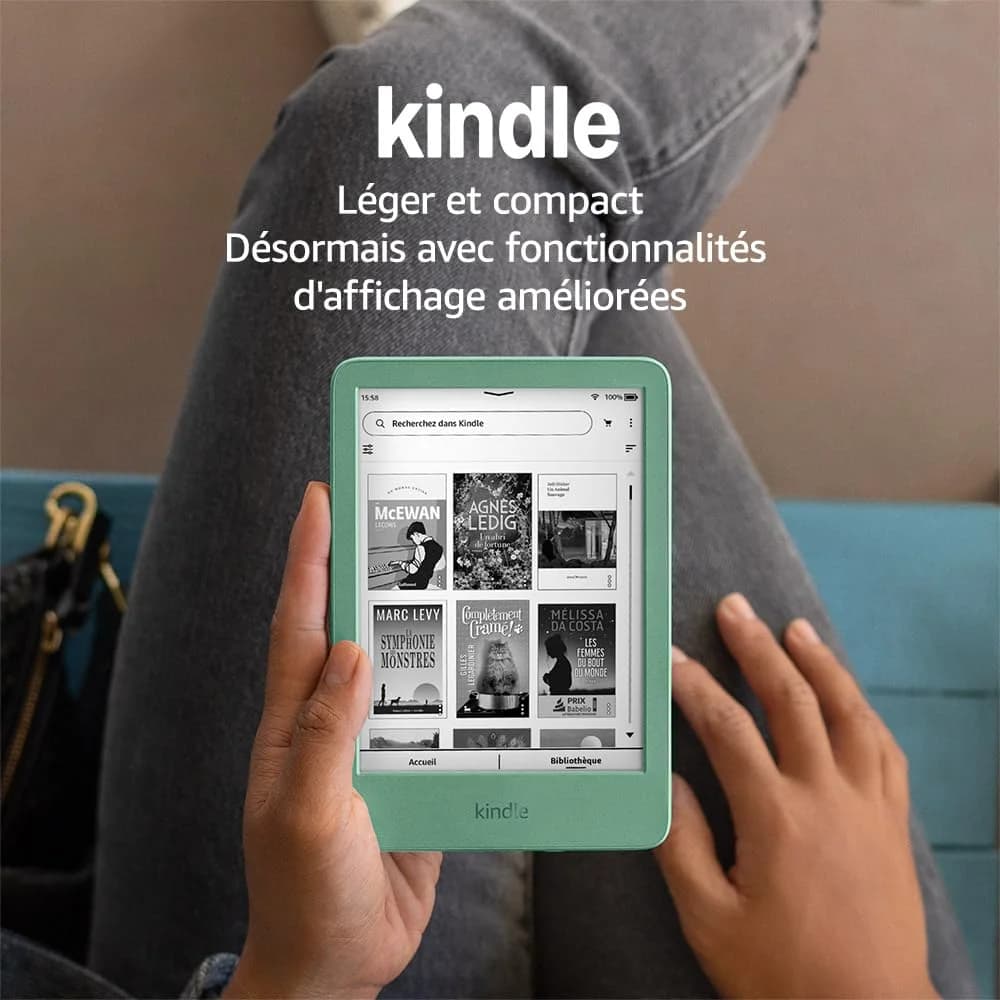 E-Reader 15,2 cm (6 Zoll) 16 GB Kindle (2024) (Grün)
