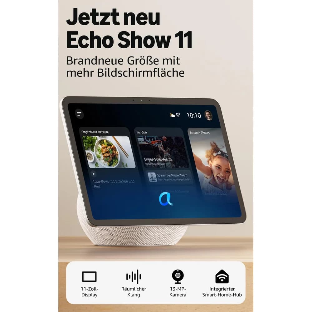 AMAZON Echo Show 11 (2025) weiß