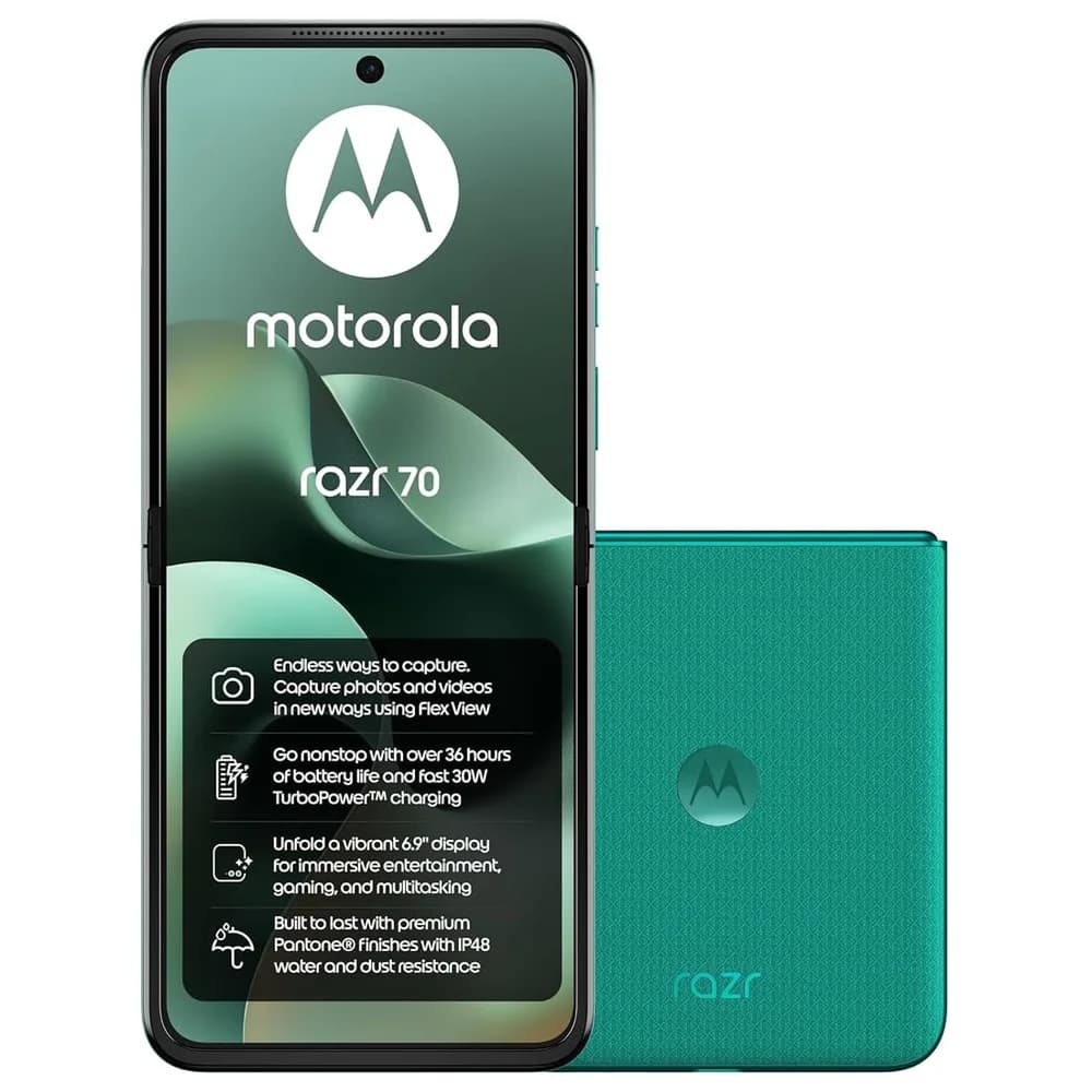 razr 70 256GB/8GB - PANTONE Sporting Green