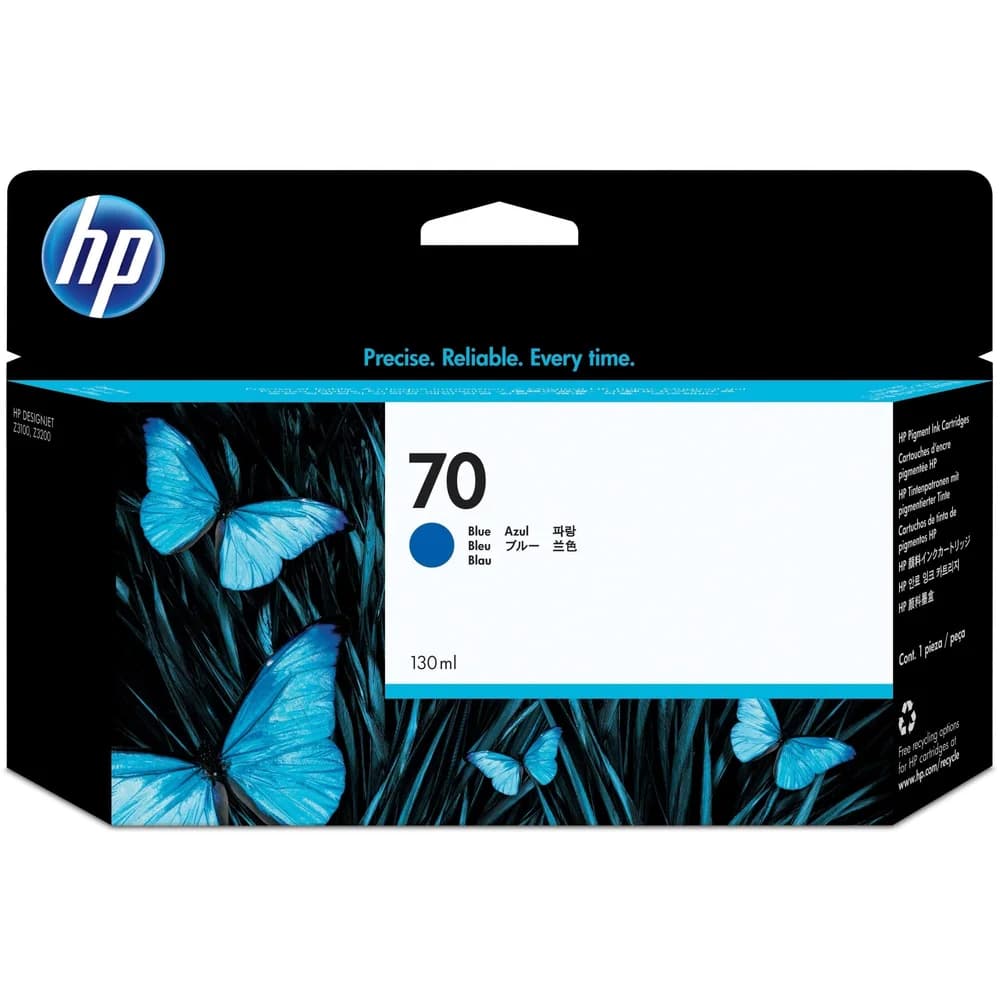 HP Tinte 70 C9458A blau 130 ml