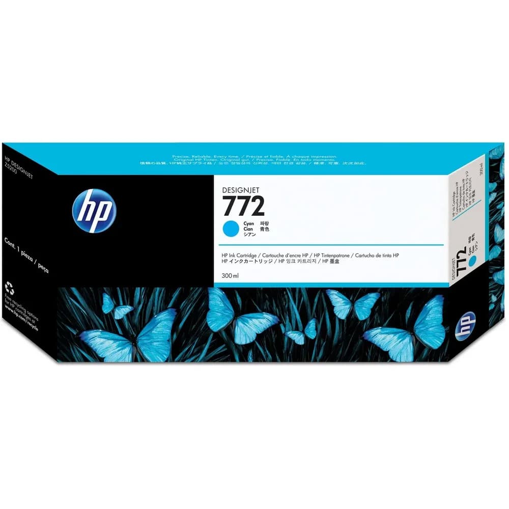 HP Tinte 772 cyan