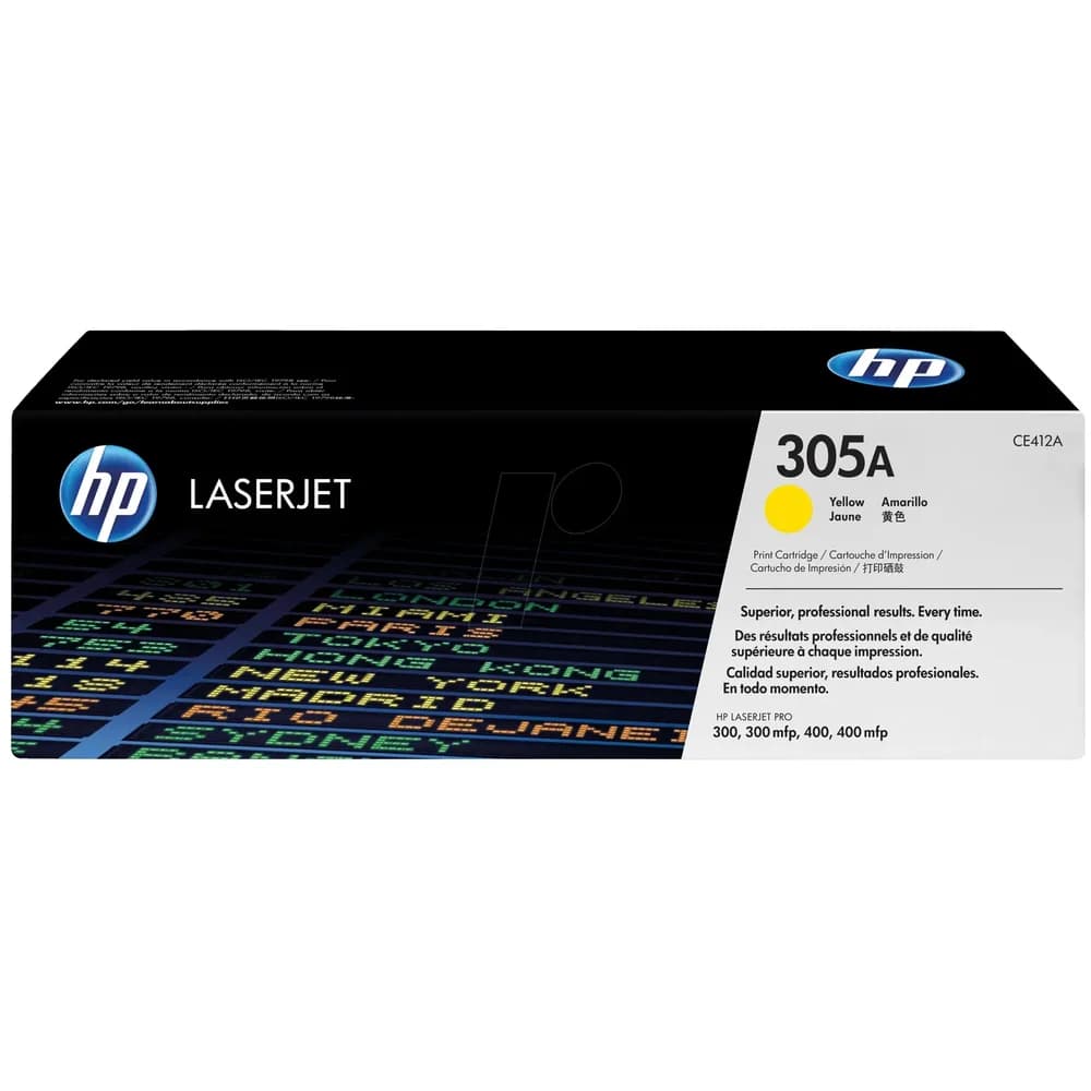 HP Toner 305A gelb