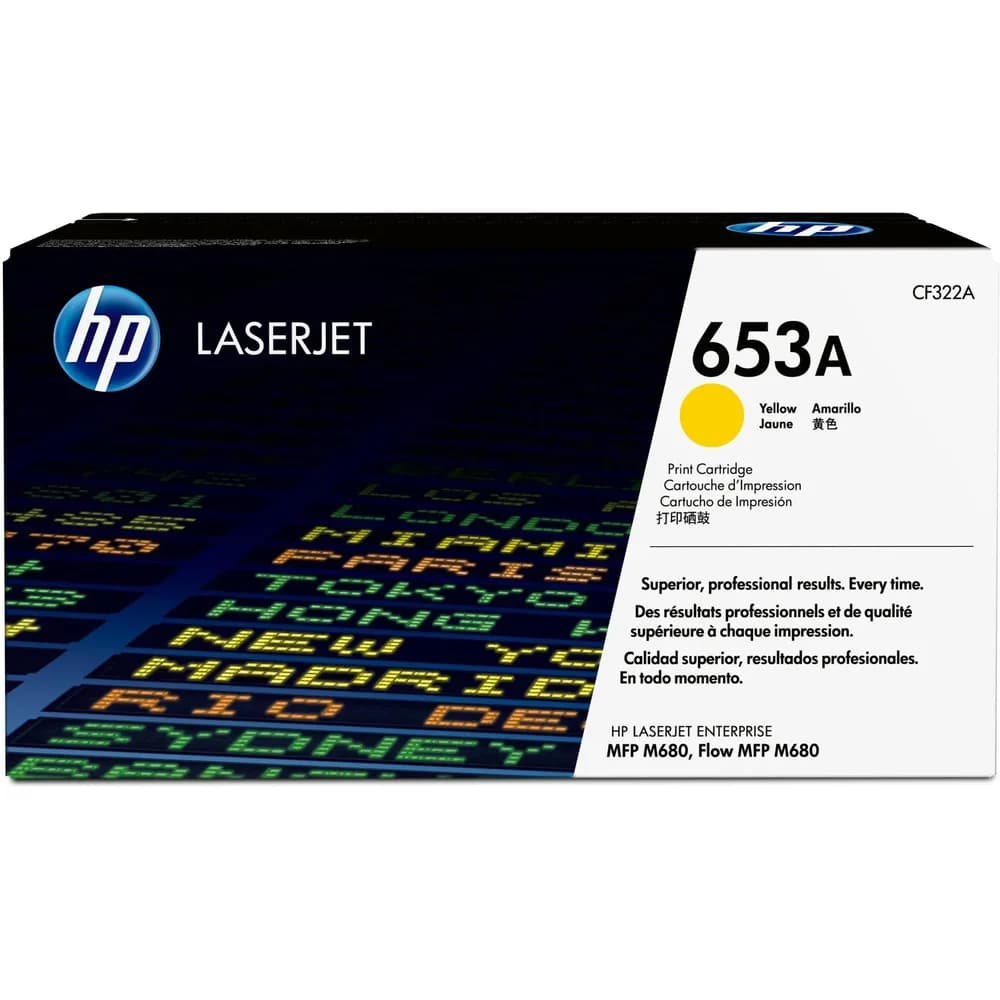HP Toner 653A gelb