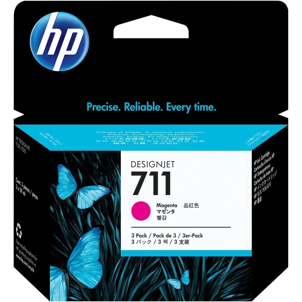 HP, Druckerpatrone, 711 (M)