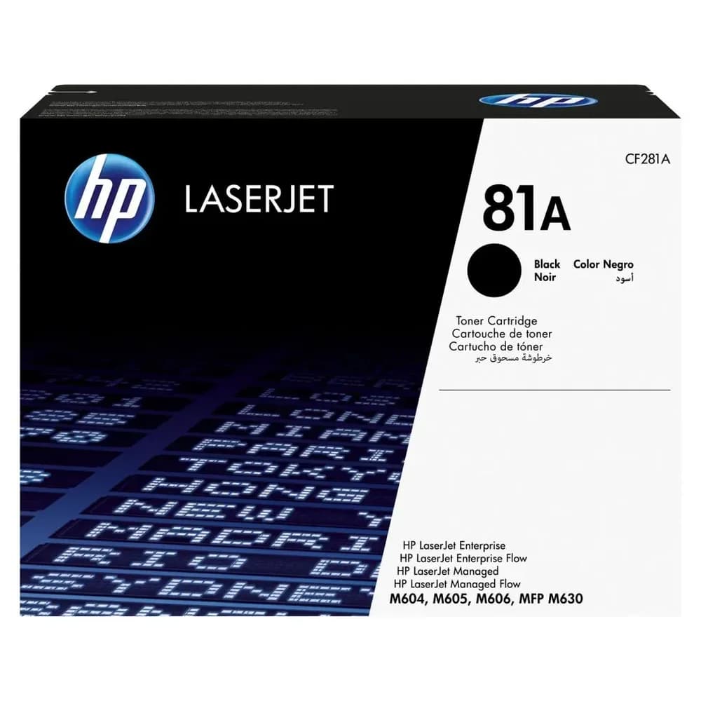 HP, Toner, 81a (BK)
