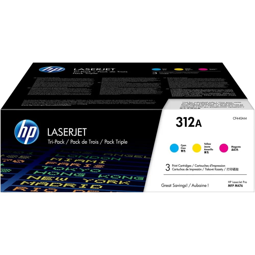 HP Toner 312A Color Pack
