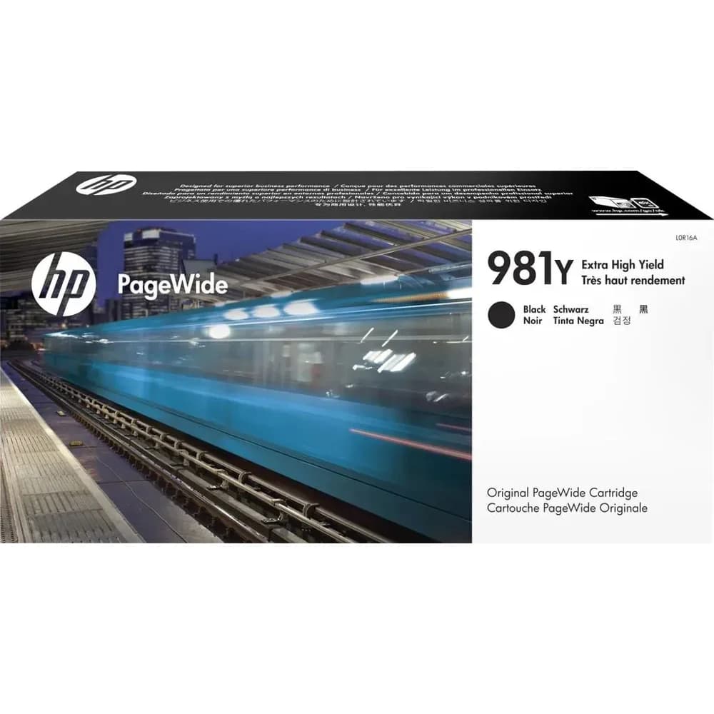 HP Tinte L0R16A 981Y schwarz