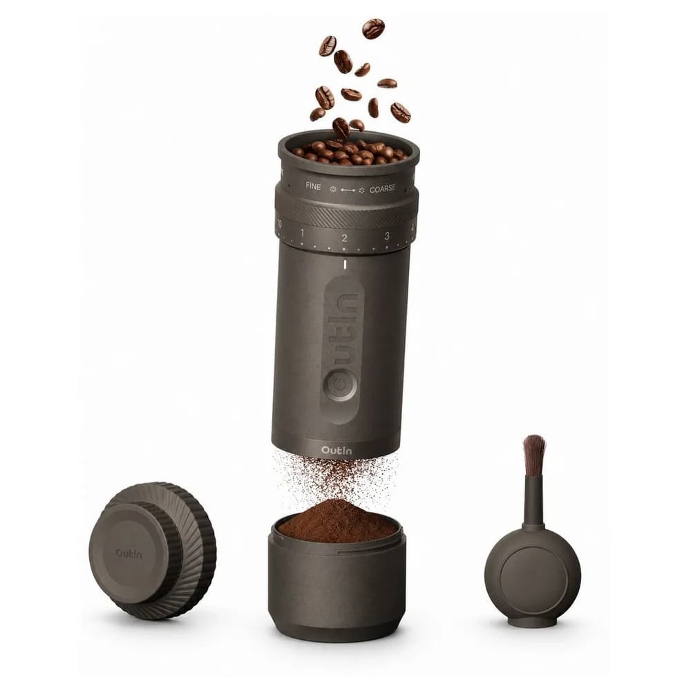 OutIn Fino Kaffeemühle Tundra Brown