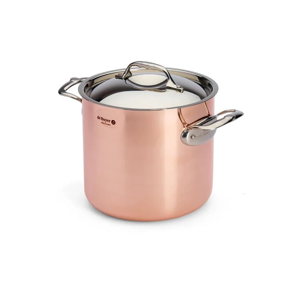 De Buyer Prima Matera Bratentopf Kupfer/Edels. extra hoch 20cm in