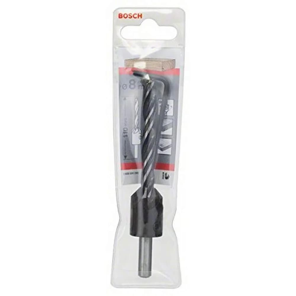 Bosch Holzspiralbohrer mit 90°-Senker 8 mm - 2608596395